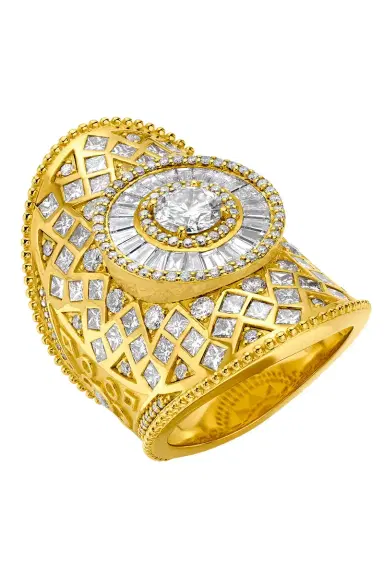 BUDDHA MAMA Diamond Sun Wrap Ring | Thumbnail 2