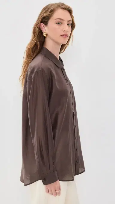 Reformation Eli Oversized Shirt | Thumbnail 4