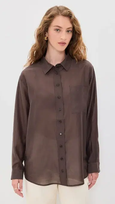 Reformation Eli Oversized Shirt | Thumbnail 7