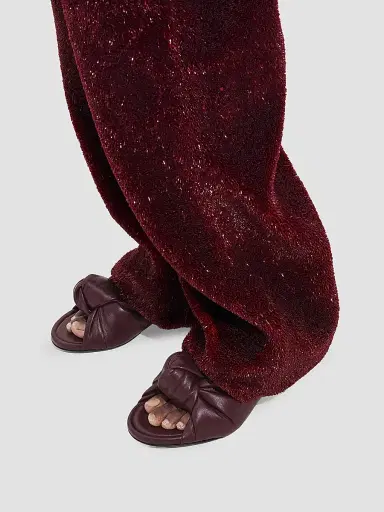 Bottega Veneta Women's Cherry 55MM Kitten Heel Mule Sandals | Thumbnail 2