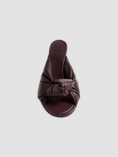 Bottega Veneta Women's Cherry 55MM Kitten Heel Mule Sandals | Thumbnail 4