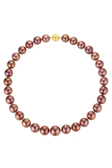 BAGGINS Bronze Copper Freshwater Pearls Necklace | Thumbnail 1