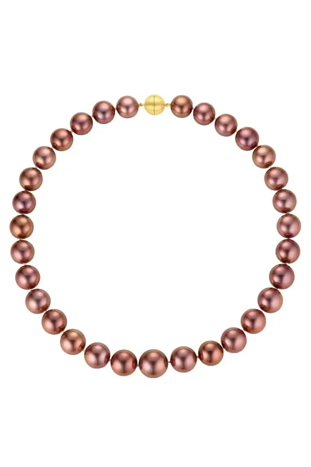 BAGGINS Bronze Copper Freshwater Pearls Necklace