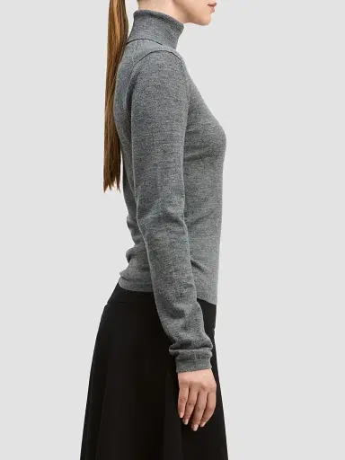 DEREK LAM 10 CROSBY Women's David Mercerized Wool-Cashmere Turtleneck Top | Thumbnail 5 DEREK LAM 10 CROSBY Women's David Mercerized Wool-Cashmere Turtleneck Top | Thumbnail 5