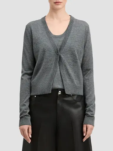 DEREK LAM 10 CROSBY Women's Jesse Mercerized Wool-Cashmere Cardigan | Thumbnail 4 DEREK LAM 10 CROSBY Women's Jesse Mercerized Wool-Cashmere Cardigan | Thumbnail 4