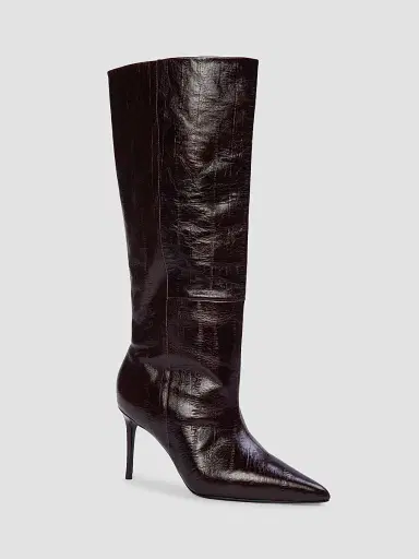 Black Suede Studio Women's Kath Printed Boots | Thumbnail 2