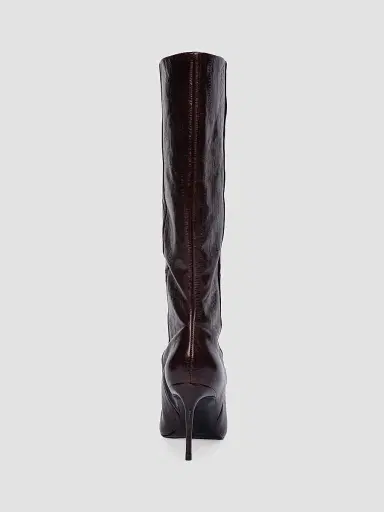 Black Suede Studio Women's Kath Printed Boots | Thumbnail 4