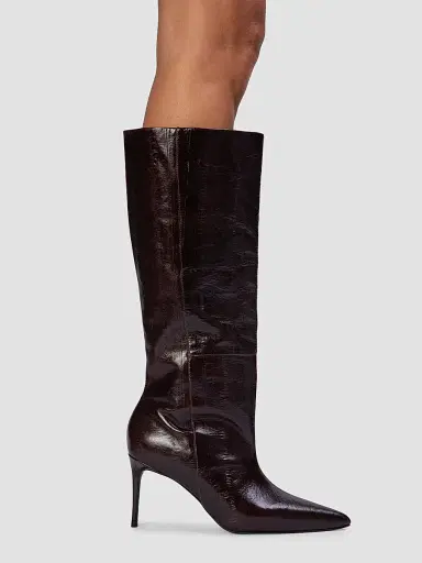 Black Suede Studio Women's Kath Printed Boots | Thumbnail 5