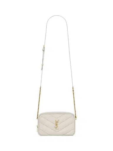 Saint Laurent Women's Lambskin Loulou Mini Crossbody Bag | Thumbnail 1 Saint Laurent Women's Lambskin Loulou Mini Crossbody Bag | Thumbnail 1
