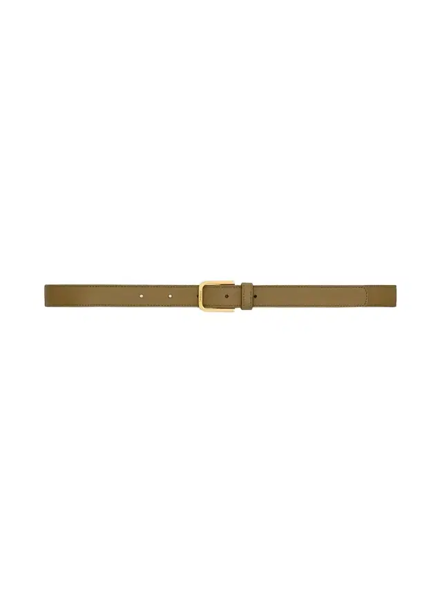 Saint Laurent Women's Minimal Belt in Smooth Leather
