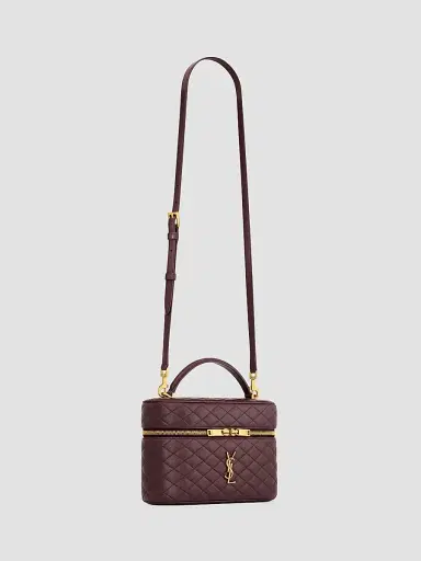 Saint Laurent Women's Gaby Large Vanity Bag in Lambskin | Thumbnail 2 Saint Laurent Women's Gaby Large Vanity Bag in Lambskin | Thumbnail 2