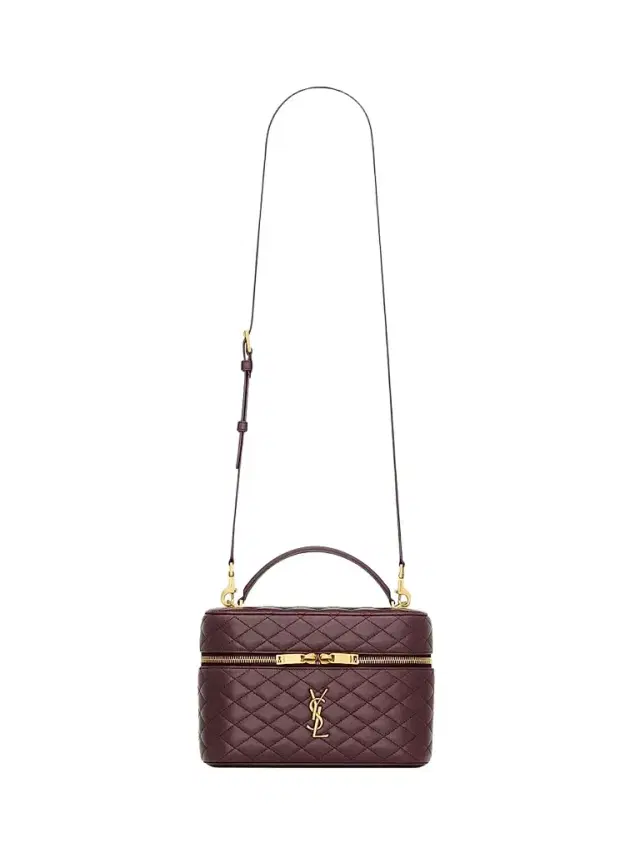 Saint Laurent Women's Gaby Large Vanity Bag in Lambskin