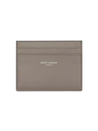 Saint Laurent Men's Card Case in Smooth Leather | Thumbnail 1 Saint Laurent Men's Card Case in Smooth Leather | Thumbnail 1
