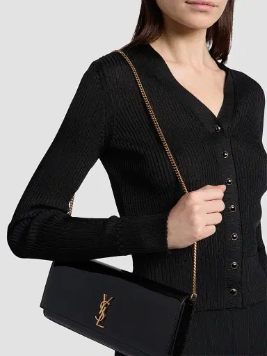 Saint Laurent Women's Kate Clutch in Patent Leather | Thumbnail 3 Saint Laurent Women's Kate Clutch in Patent Leather | Thumbnail 3