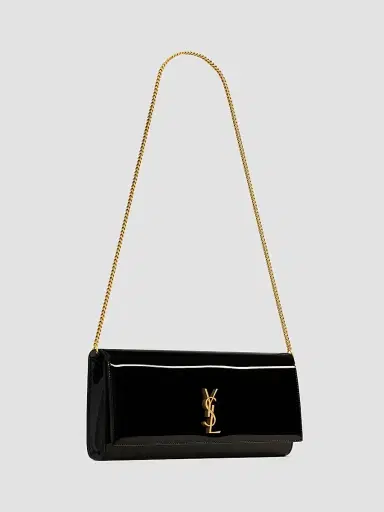 Saint Laurent Women's Kate Clutch in Patent Leather | Thumbnail 4 Saint Laurent Women's Kate Clutch in Patent Leather | Thumbnail 4
