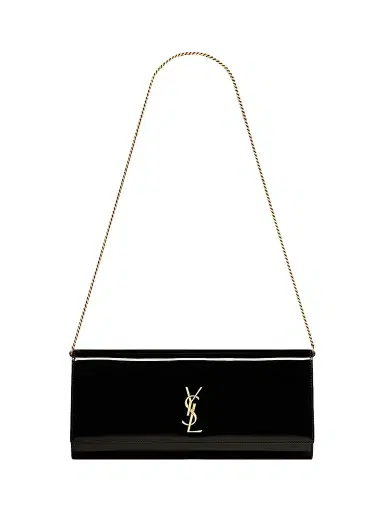 Saint Laurent Women's Kate Clutch in Patent Leather | Thumbnail 1 Saint Laurent Women's Kate Clutch in Patent Leather | Thumbnail 1