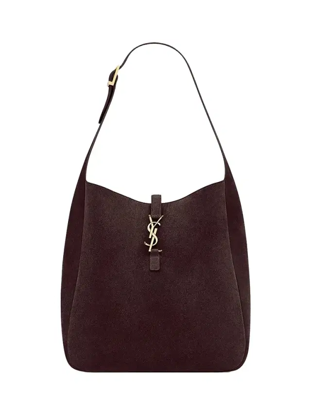 Saint Laurent Women's Le 5 ÿ 7 Supple Large Shoulder Bag in Suede