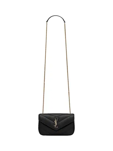 Saint Laurent Women's Loulou Mini Crossbody Bag in Lambskin | Thumbnail 1 Saint Laurent Women's Loulou Mini Crossbody Bag in Lambskin | Thumbnail 1