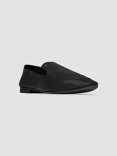 Saint Laurent Women's Alain Slippers in Smooth Leather | Thumbnail 2 Saint Laurent Women's Alain Slippers in Smooth Leather | Thumbnail 2