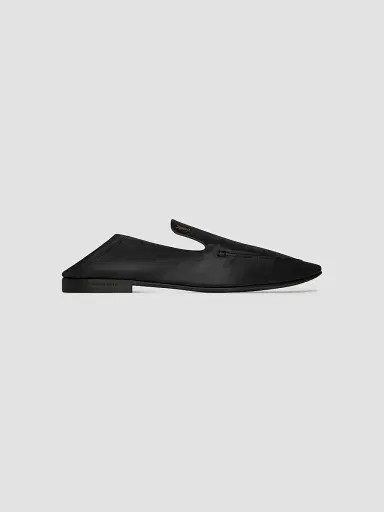 Saint Laurent Women's Alain Slippers in Smooth Leather | Thumbnail 4 Saint Laurent Women's Alain Slippers in Smooth Leather | Thumbnail 4