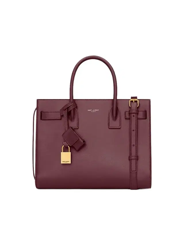 Saint Laurent Women's Sac De Jour Baby Top Handle Bag in Smooth Leather