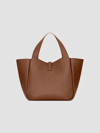 Saint Laurent Women's Le 5 à 7 Baby Bea Top Handle Bag in Grained Leather | Thumbnail 4 Saint Laurent Women's Le 5 à 7 Baby Bea Top Handle Bag in Grained Leather | Thumbnail 4
