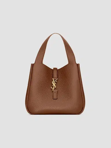 Saint Laurent Women's Le 5 à 7 Baby Bea Top Handle Bag in Grained Leather | Thumbnail 5 Saint Laurent Women's Le 5 à 7 Baby Bea Top Handle Bag in Grained Leather | Thumbnail 5