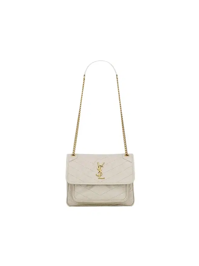 Saint Laurent Women's Niki Baby Crossbody Bag in Vintage Leather