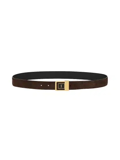 Saint Laurent Women's La 66 Buckle Belt in Suede | Thumbnail 1 Saint Laurent Women's La 66 Buckle Belt in Suede | Thumbnail 1