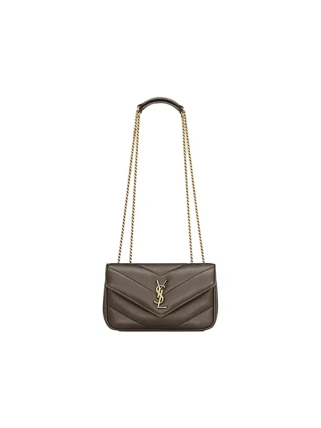 Saint Laurent Women's Loulou Mini Crossbody Bag in Lambskin