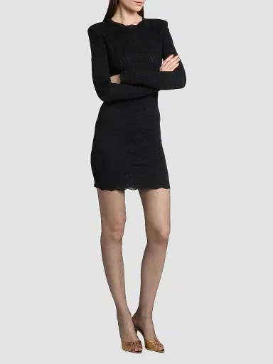 Saint Laurent Women's Babylone Mules in Metallic Leather | Thumbnail 5
