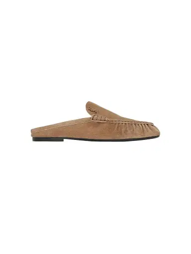 Saint Laurent Women's Le Loafer Mules in Suede | Thumbnail 1 Saint Laurent Women's Le Loafer Mules in Suede | Thumbnail 1