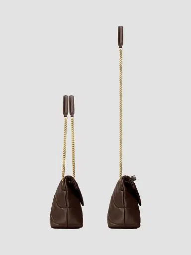 Saint Laurent Women's Puffer Small Shoulder Bag in Nappa Leather | Thumbnail 7 Saint Laurent Women's Puffer Small Shoulder Bag in Nappa Leather | Thumbnail 7