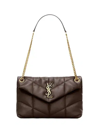 Saint Laurent Women's Puffer Small Shoulder Bag in Nappa Leather | Thumbnail 1 Saint Laurent Women's Puffer Small Shoulder Bag in Nappa Leather | Thumbnail 1