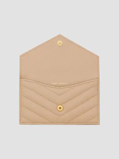 Saint Laurent Women's Cassandre Fragments Flap Card Case | Thumbnail 3