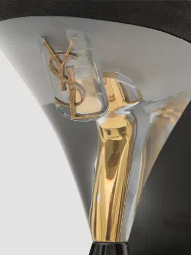 Saint Laurent Women's Fanny Slingback Pumps in Satin Crepe | Thumbnail 4 Saint Laurent Women's Fanny Slingback Pumps in Satin Crepe | Thumbnail 4