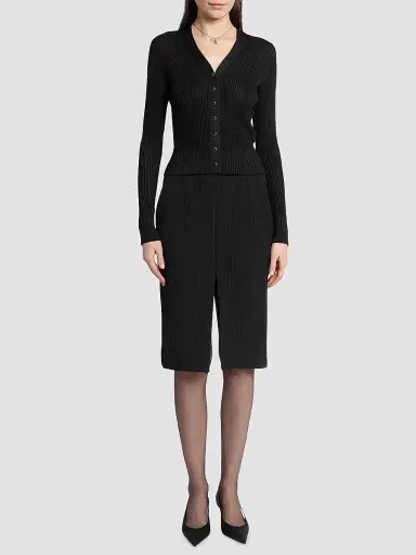 Saint Laurent Women's Fanny Slingback Pumps in Satin Crepe | Thumbnail 6 Saint Laurent Women's Fanny Slingback Pumps in Satin Crepe | Thumbnail 6