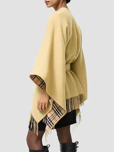 Burberry Women's Tay Wool Cape | Thumbnail 3