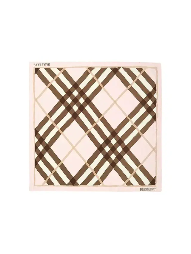 Burberry Women's Watercolor Check Silk Scarf