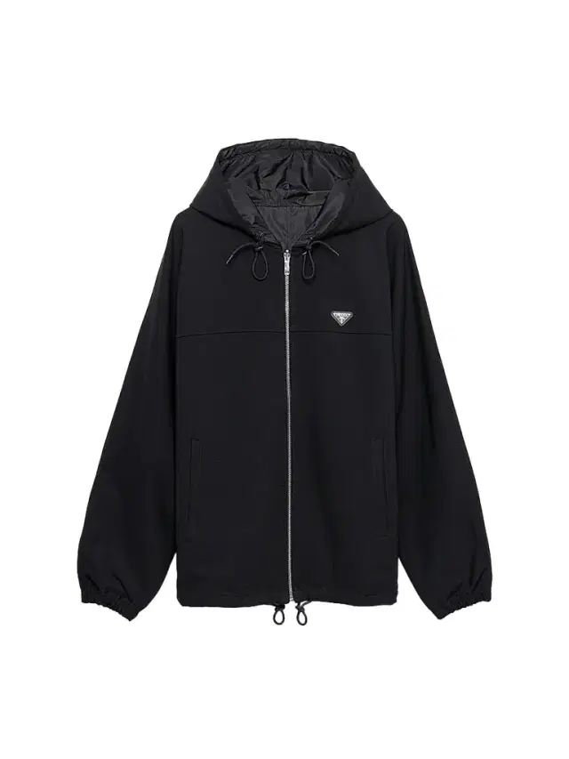 Prada Men's Technical Fleece Hoodie Jacket