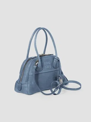 Miu Miu Women's Vivant Nappa Leather Top Handle Bag | Thumbnail 2 Miu Miu Women's Vivant Nappa Leather Top Handle Bag | Thumbnail 2