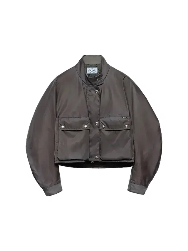 Prada Women's Washed Nylon Blouson Jacket