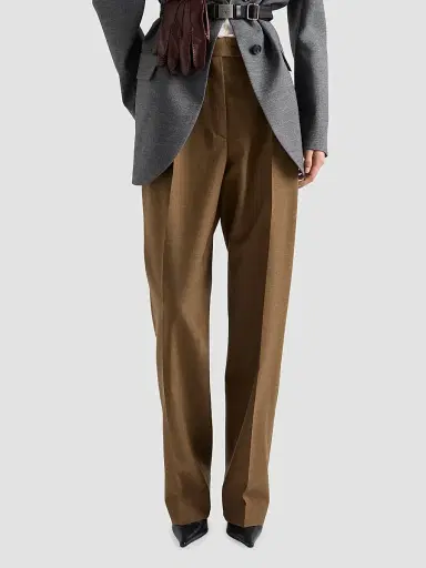 Prada Women's Wool Pants | Thumbnail 3 Prada Women's Wool Pants | Thumbnail 3