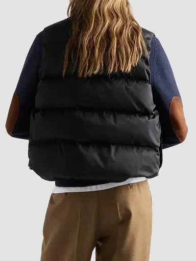 Prada Women's Nylon Down Vest | Thumbnail 4 Prada Women's Nylon Down Vest | Thumbnail 4