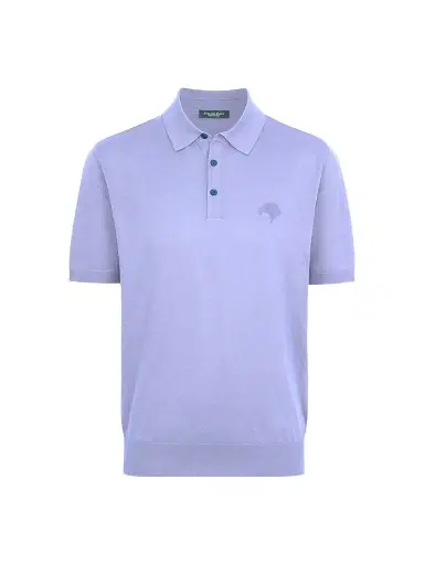 Stefano Ricci Men's Three Button Polo Shirt | Thumbnail 1 Stefano Ricci Men's Three Button Polo Shirt | Thumbnail 1