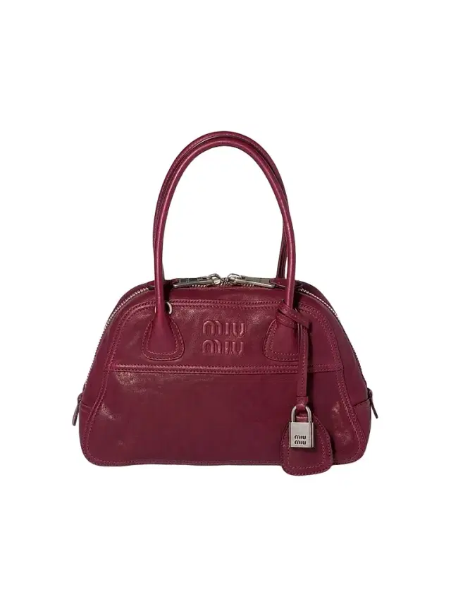 Miu Miu Women's Vivant Nappa Leather Top Handle Bag