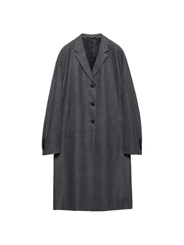 Prada Women's Single-Breasted Cashmere and Wool Coat
