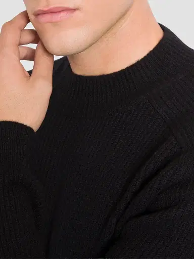 Stefano Ricci Men's Wool Turtleneck Sweater | Thumbnail 4 Stefano Ricci Men's Wool Turtleneck Sweater | Thumbnail 4