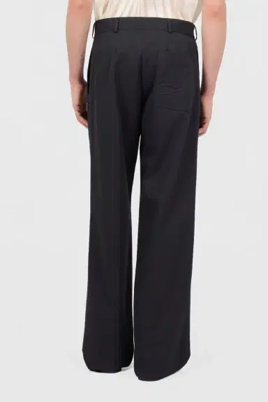 Roberto Cavalli Black Trousers Snake Embroidery | Thumbnail 3 Roberto Cavalli Black Trousers Snake Embroidery | Thumbnail 3