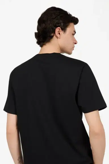 Roberto Cavalli Black T-Shirt With Snake Floral Print | Thumbnail 5 Roberto Cavalli Black T-Shirt With Snake Floral Print | Thumbnail 5